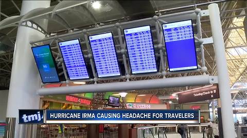 Hurricane Irma causing headaches for travelers