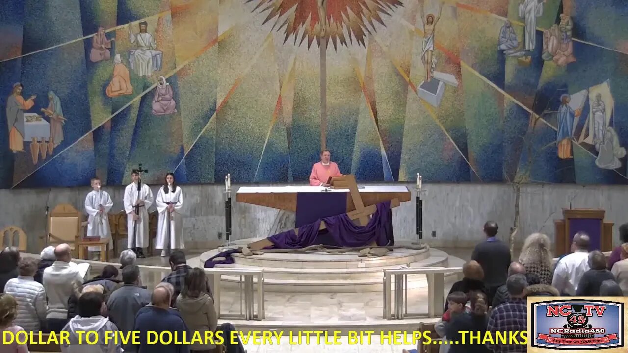 NCTV45 CATHOLIC MASS FROM HOLY SPIRIT PARISH (ST VITUS SITE) 9 AM SUNDAY MARCH 19 2023