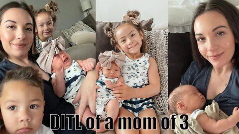 Vlog: Mother's Day 2022 alone with 3 kids | Mommy and B