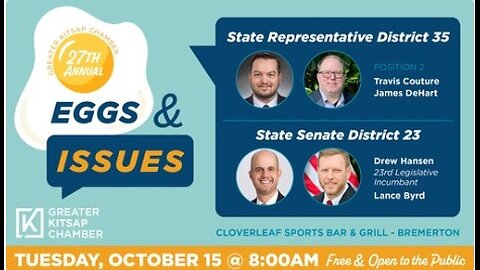 Eggs & Issues Candidate Forum - State Representative District 35 and State Senate District 23