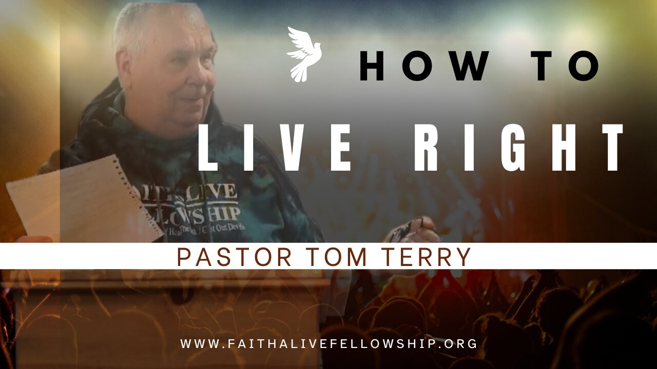 How to Live Right - Pastor Thomas C Terry III - 10/27/24