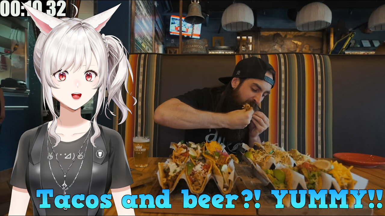 Tacos and beer "challenge" || Beardmeetsfood react