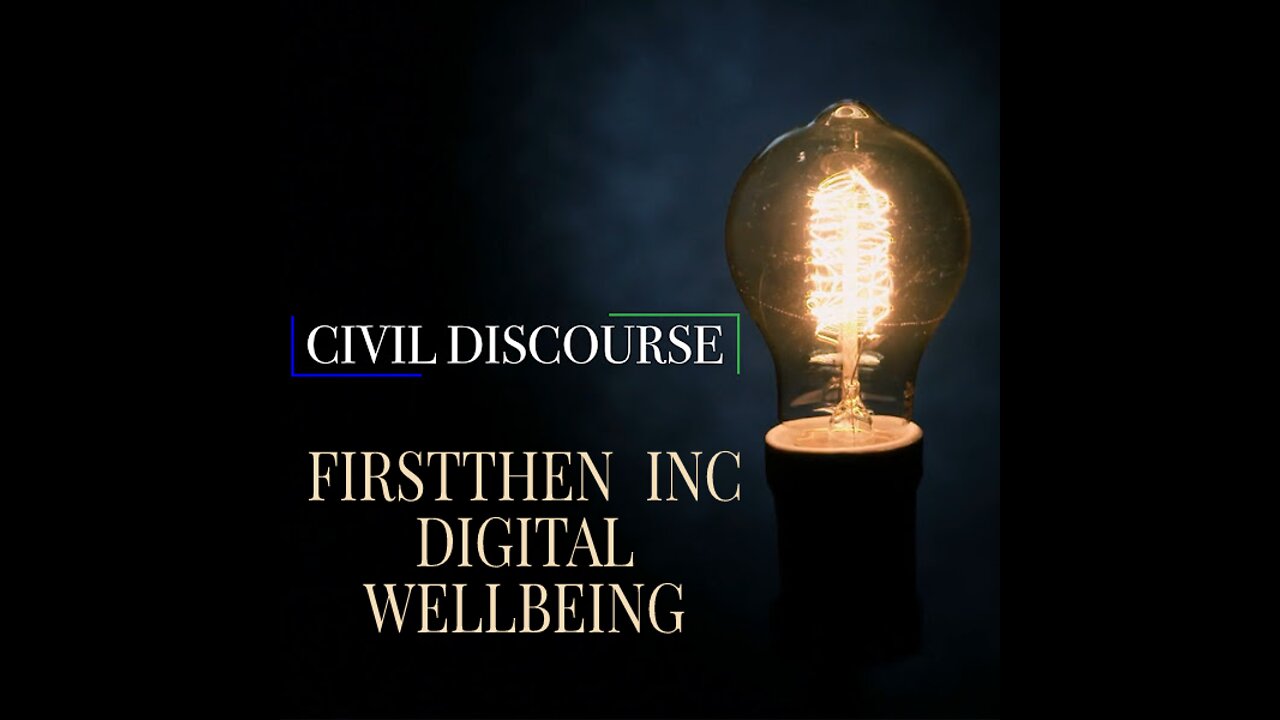 Civil Discourse 33 | Ms. Amanda Schnetzer of FirstThen Inc.