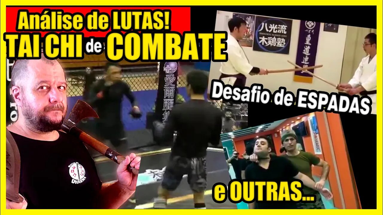 COMBATE!!! Tai Chi, espadas, técnicas MILITARES e ARTE RUSSA!