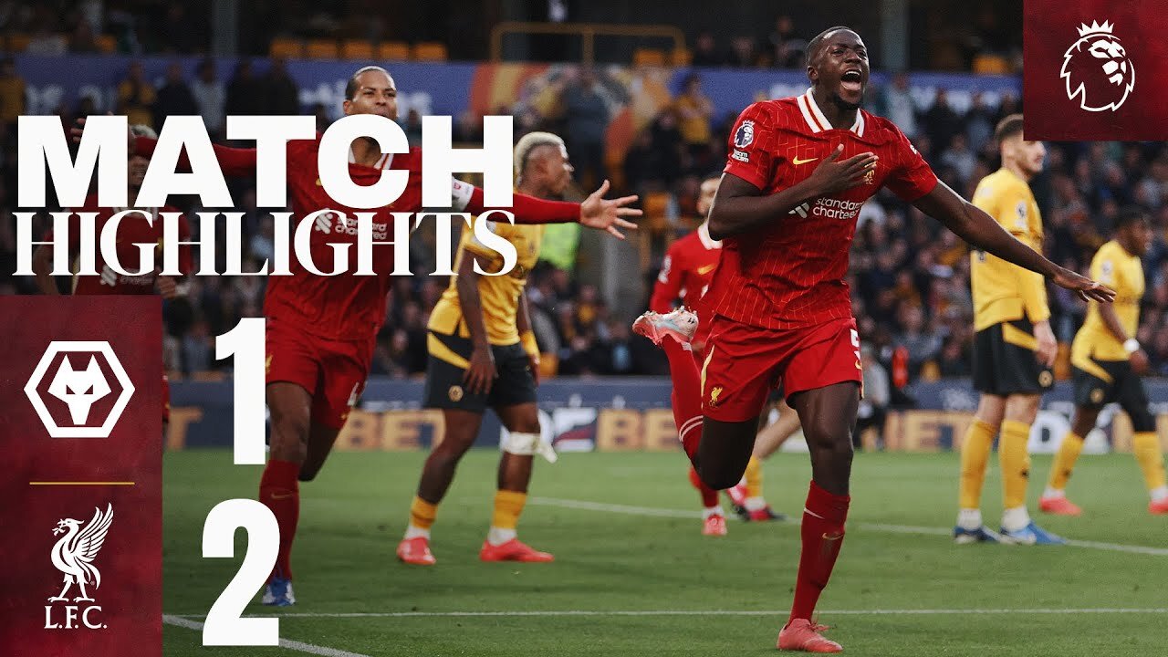 Konate & Salah Goals In Premier League Win | Wolves 1-2 Liverpool | Highlights