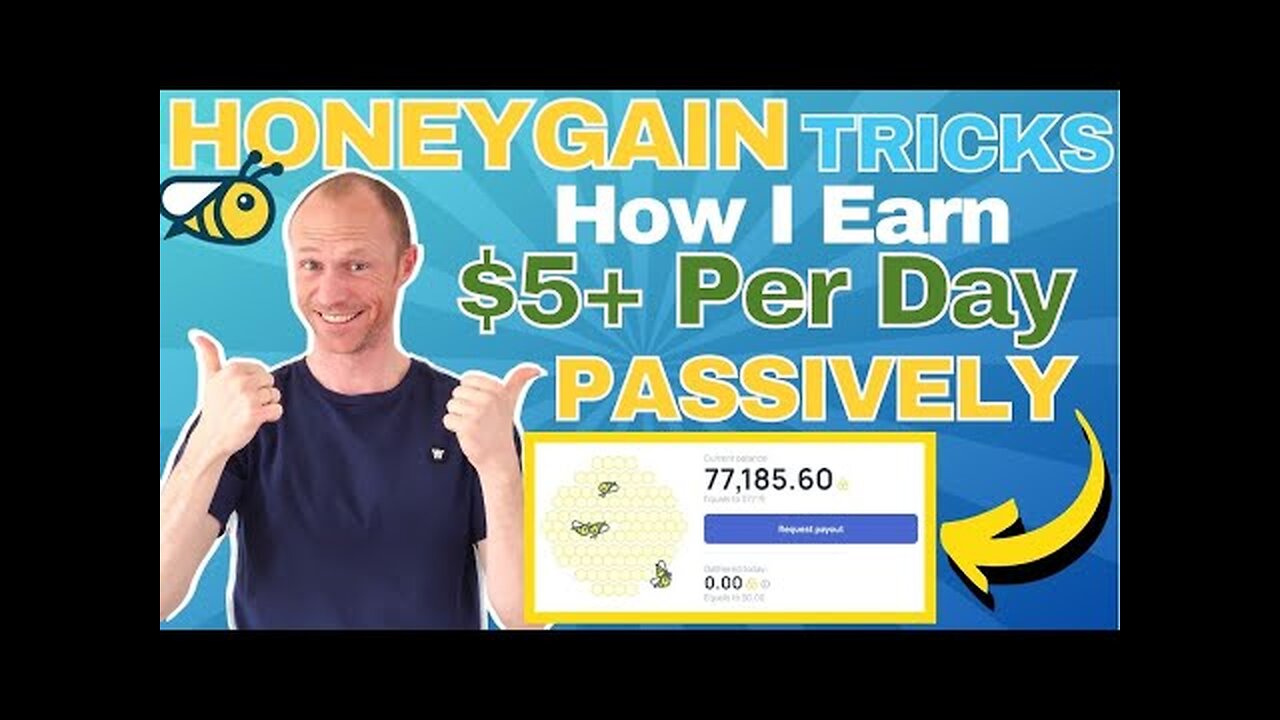 HONEYGAIN TRICKS - HOW TO EARN $5 PER DAY!