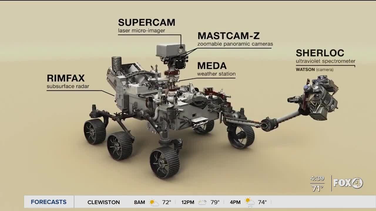 NASA perseverance lands on Mars