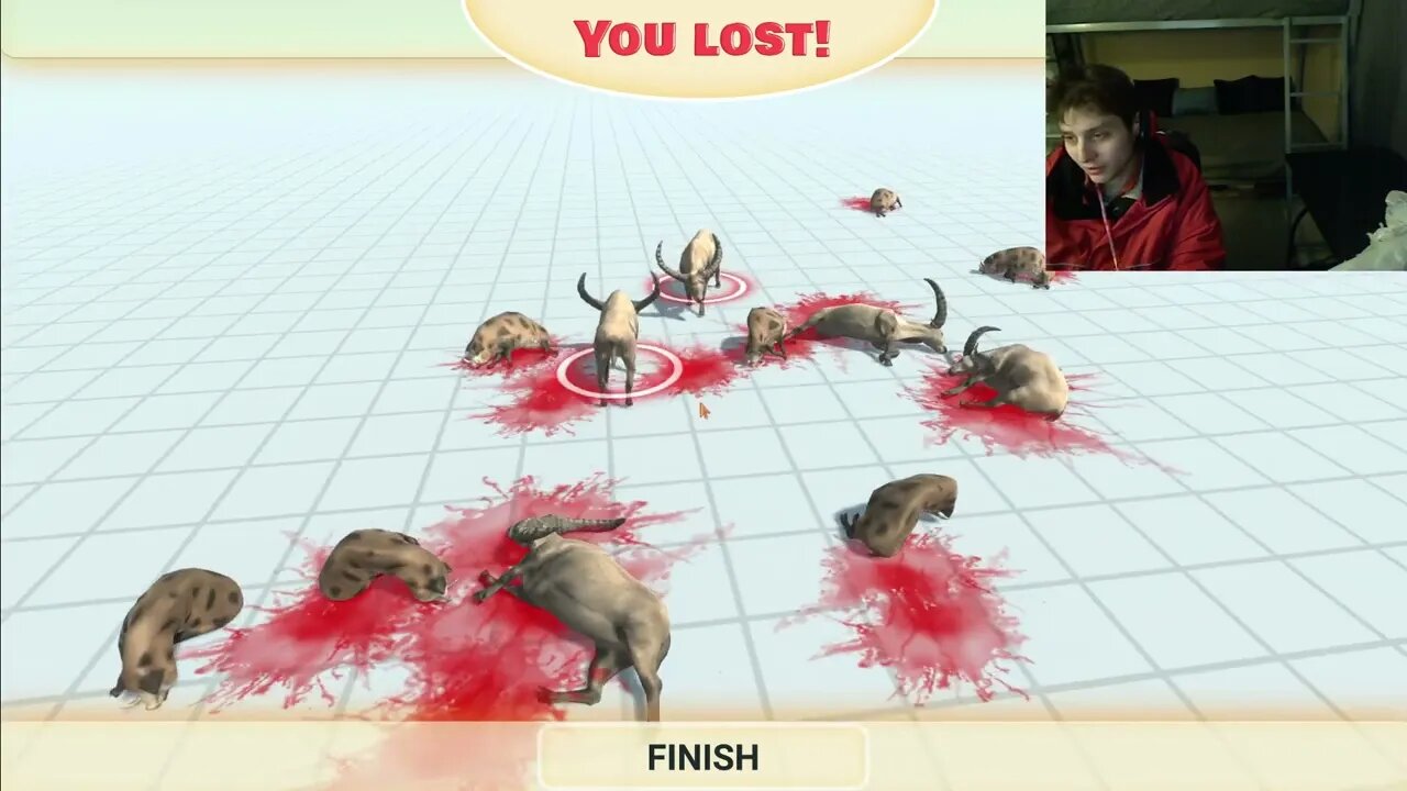 10 Wild Boars VS 10 Water Buffaloes In A Battle In The Animal Revolt Battle Simulator