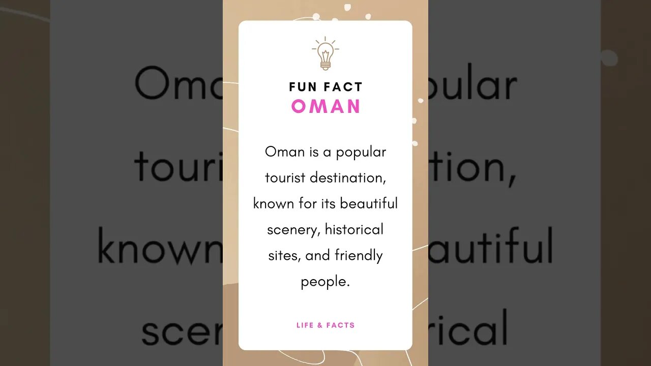 Fun Facts Oman