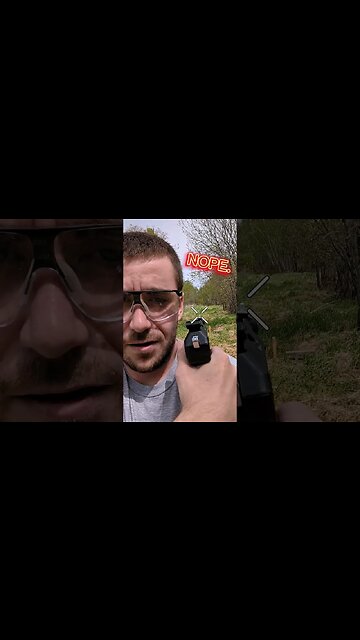 Trying to be a profesional trickshotter. (Fail) // "The miror shot" Inspired by @BC_BALLISTICS