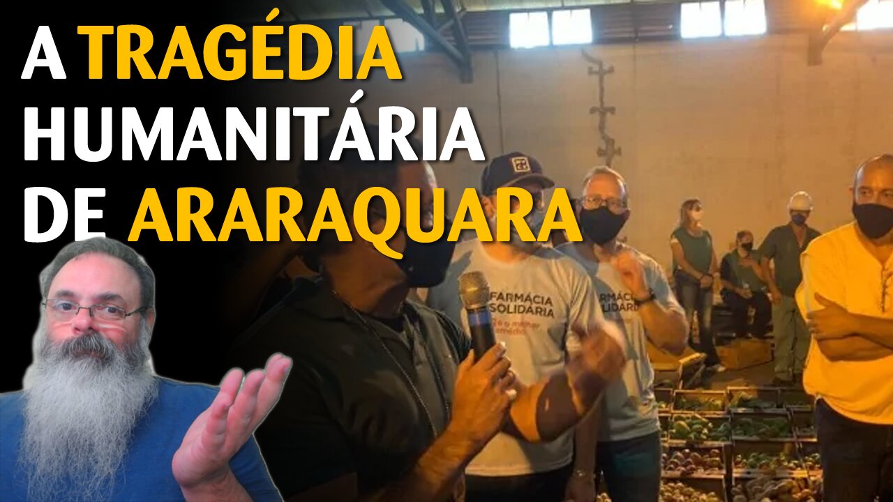 Pessoas passam fome em Araraquara, devido ao Lockdown