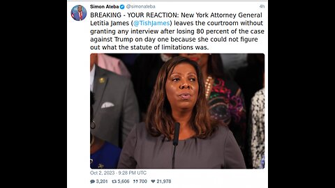 BREAKING: TRUMPS LAWYER DROPS BOMBSHELL VIDEO PROOF ABOUT CORRUPT NYC JUDGE & AG 11-6-23 Lou Valenti