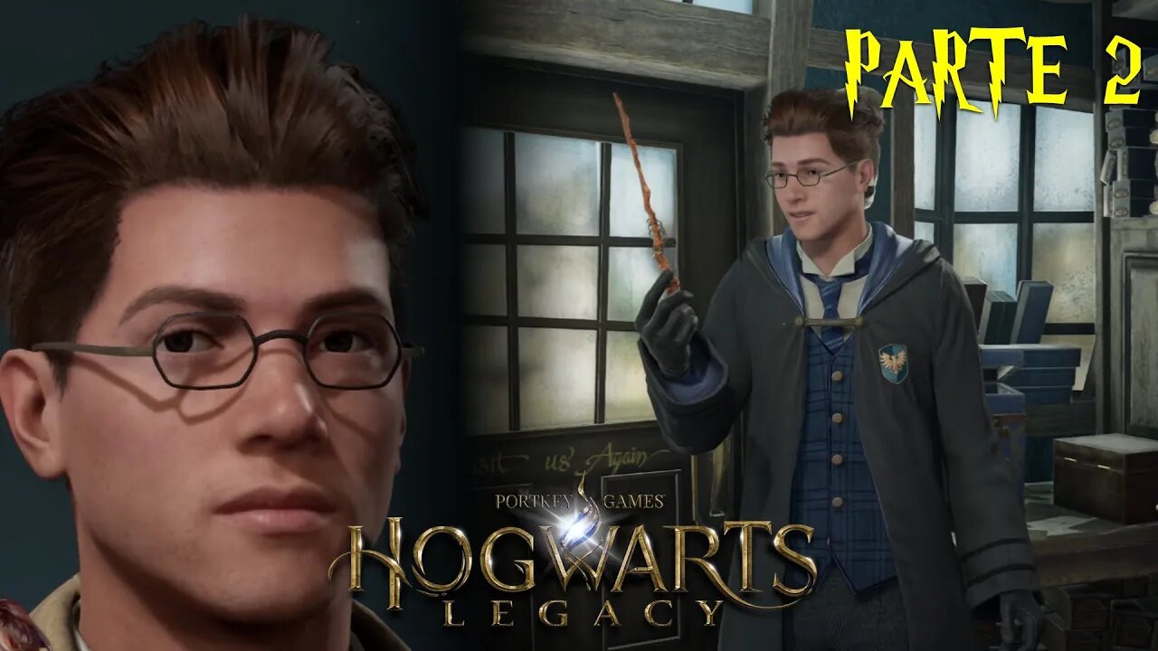 Escolhendo minha varinha!!! Hogwarts Legacy #2