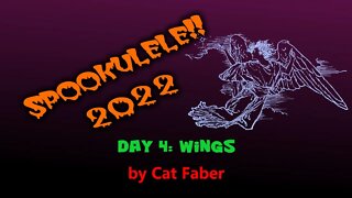 Spookulele 2022 - Day 4 - Wings (by Cat Faber)