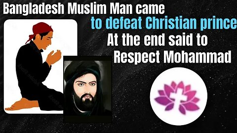 Bangladesh Muslim debates Christian Prince and at the saying to respect Mohammed