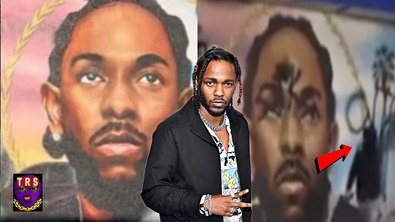 Member of a Mexican GANG DEFACED Kendrick Lamar's TRIBUTE PAINTING