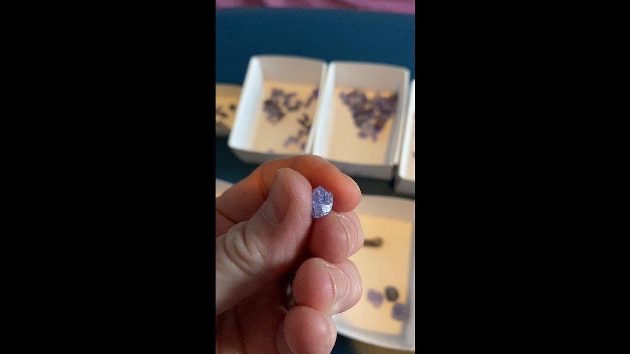 Tanzanite Crystals