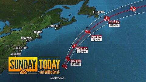 Ernesto downgrades to tropical storm after battering Bermuda