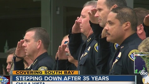 Stepping down after 35 years