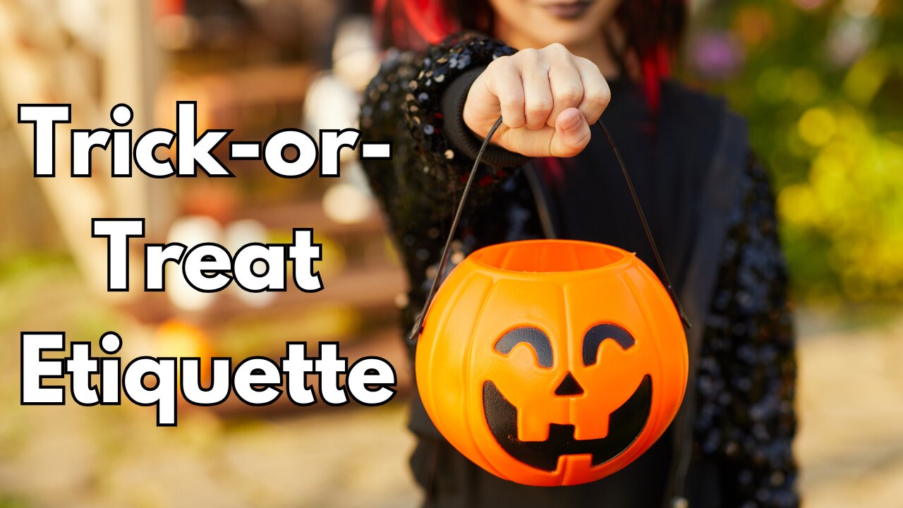 Trick-or-Treat Etiquette: How to Be a Polite Little Monster