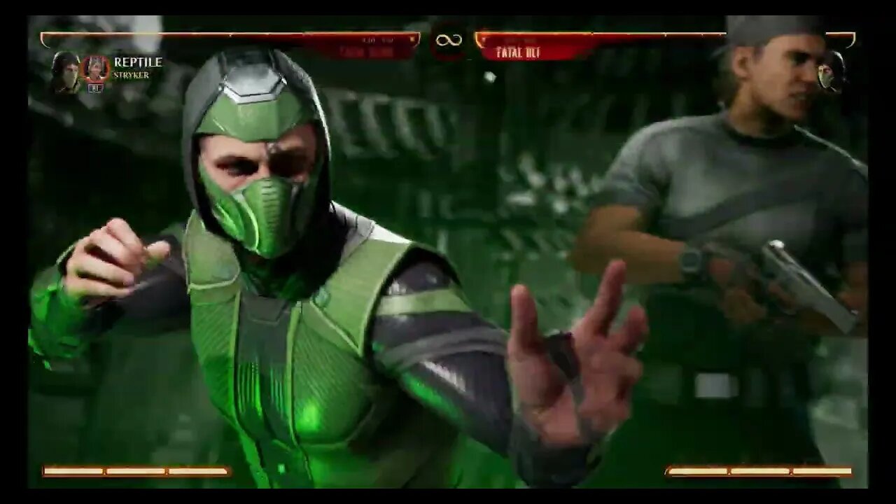 Mortal Kombat 1 2023 Reptile & Stryker Kameo Fatal Blow