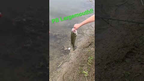 PB Largemouth for my Godson! #bass #bassfishing #takeakidfishing #pondfishing