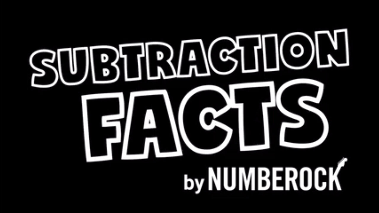 Subtraction Facts From 1-20 Song | 2nd - 3rd Grade