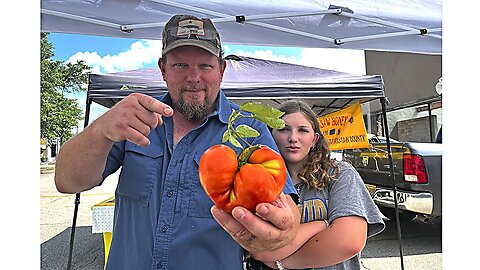 First Time Selling At The Farmers Market, How Did We Do? #gogrowsomefoodguys #farmersmarket