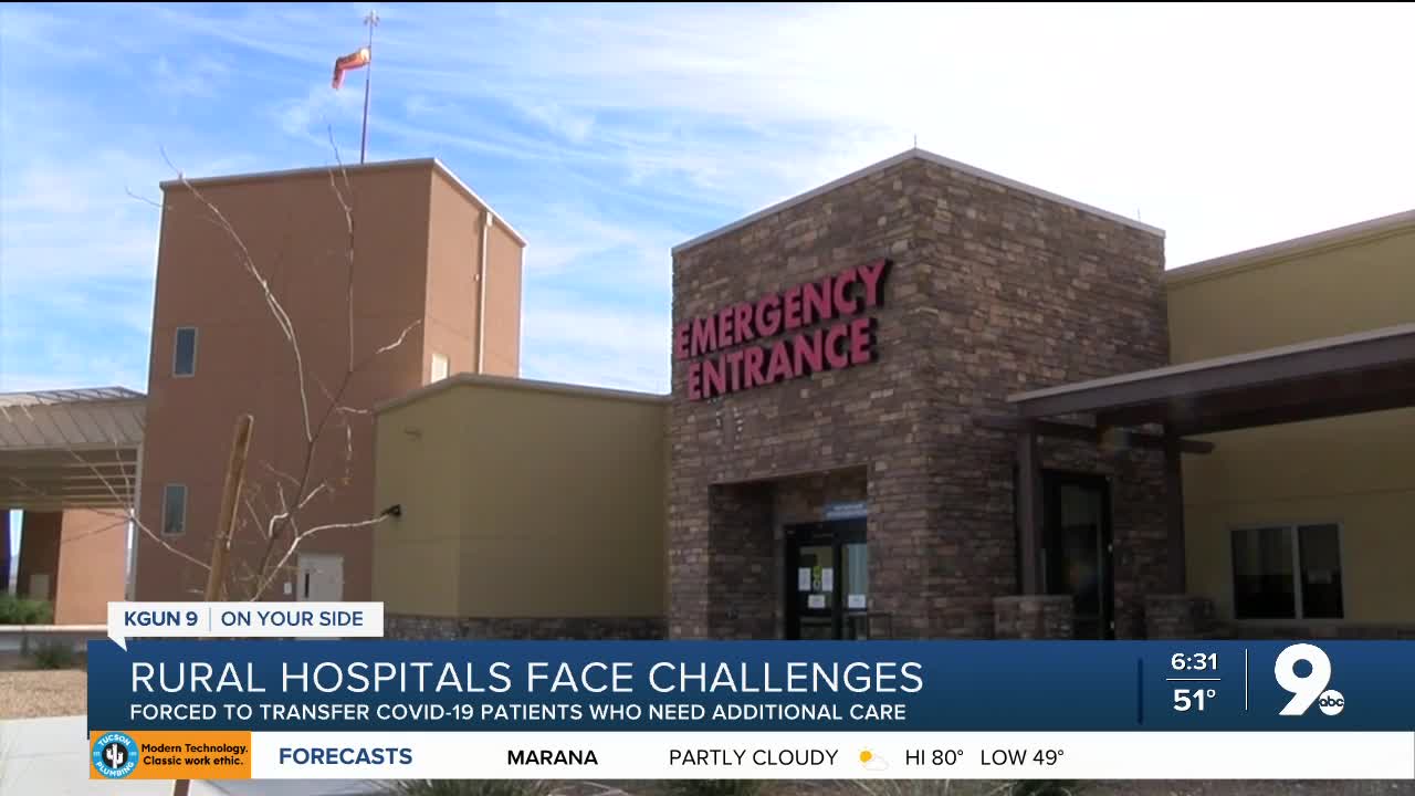 Rural community hospital deals with challenges as COVID-19 cases continue rising