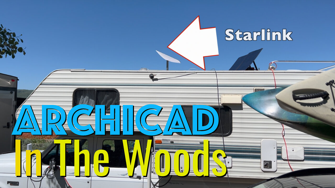 Use Archicad in the Woods with Starlink - CBA-AC Episode 028