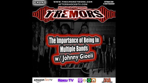 AS TREMORS |The Importance of Being In Multiple Bands w/ vocalist Johnny Gioeli