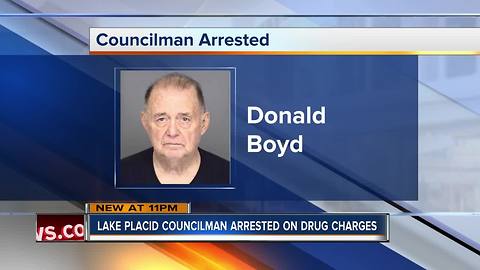 Lake Placid councilman arrested on drug charges