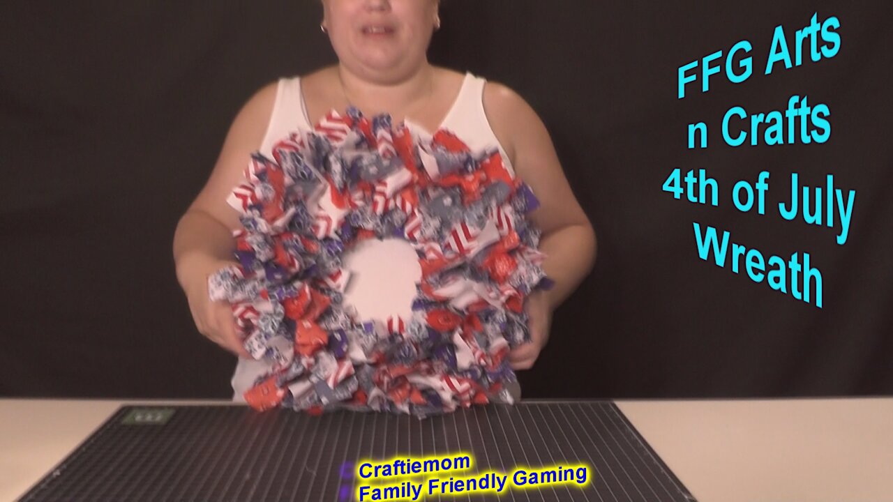 FFG Arts n Crafts 4th of July Wreath