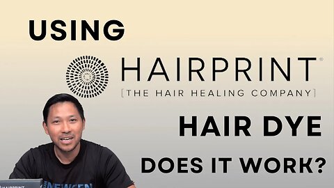 HAIRPRINT APPLICATION // With Dr. Nguyen