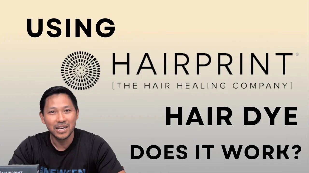 HAIRPRINT APPLICATION // With Dr. Nguyen