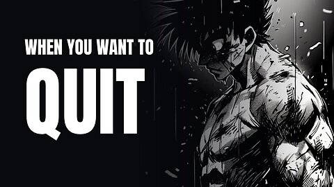 WHEN YOU WANT TO QUIT | HAJIME NO IPPO MOTIVATION | THE 25TH HOUR - REALLY SLOW MOTION #hajimenoippo