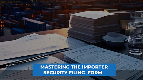 Mastering the ISF Form: Essential Components for Smooth Customs Clearance