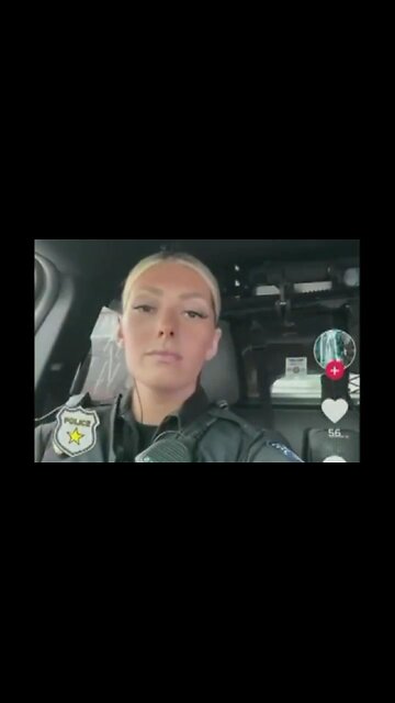 Nasty Female Cop From Washington Got Suspended After This TikTok Video