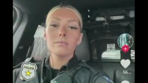 Nasty Female Cop From Washington Got Suspended After This TikTok Video