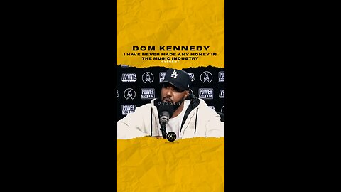 @dopeitsdom I have never made any money in the music industry