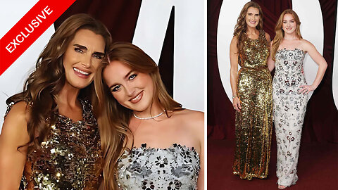 Brooke Shields and Daughter Rowan Stun in Gold and Silver at Glamour’s Women of the Year Awards