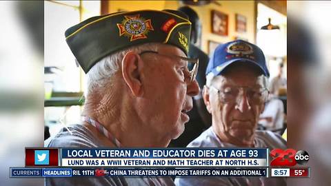 Local veteran and educator dies at 93