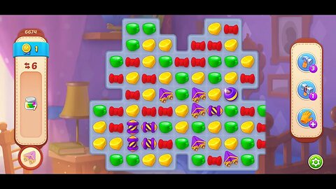 Playrix Homescapes Gameplay Walkthrough Level 6674