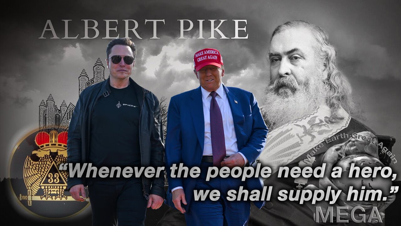 "Whenever the people need a hero, we shall supply him." ~ Albert Pike | "THE NEW ORDER OF THE AGES!" 100% PROOF THAT MUSK & TRUMP ARE THE ONES USHERING IN THE NWO!