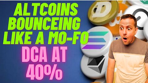 Altcoins Bounce From Major Support