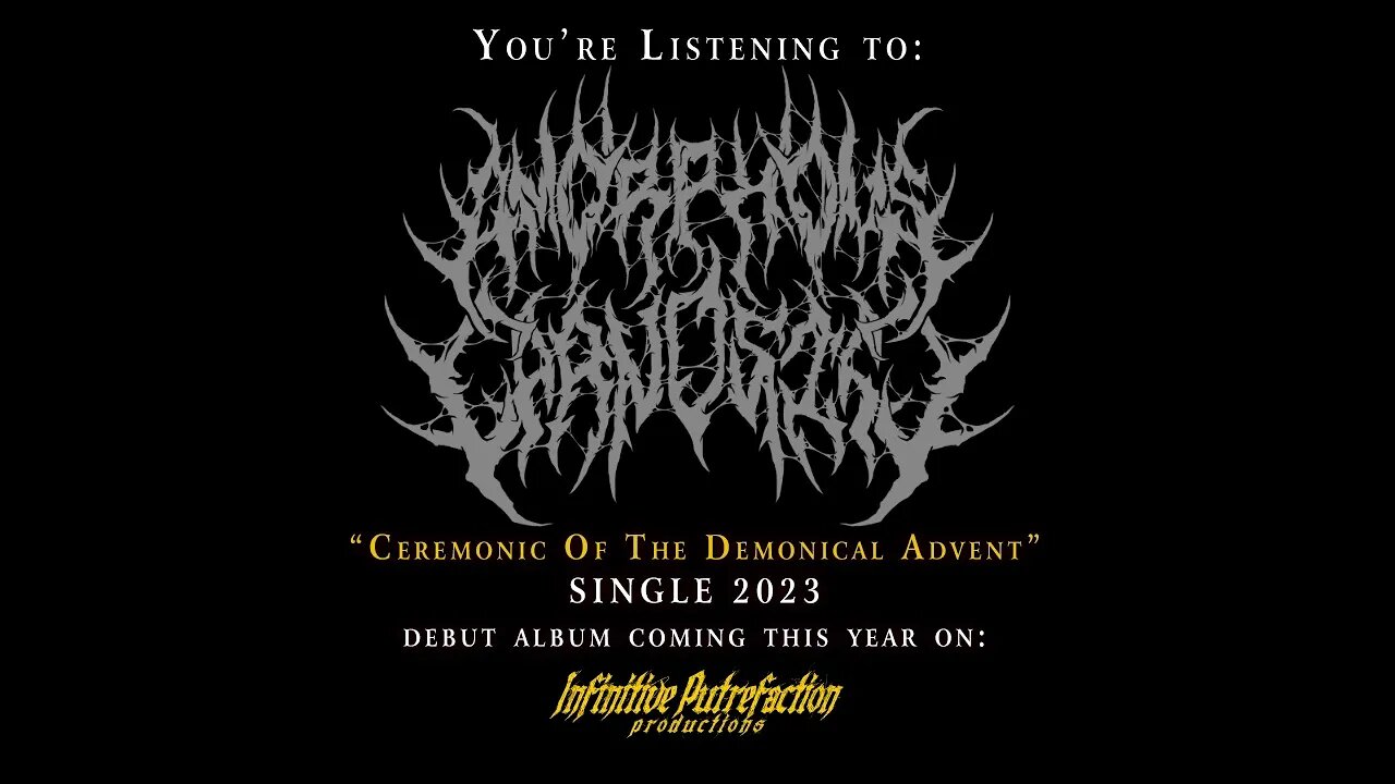 Amorphous Carnosity - Ceremonic Of The Demonical Advent (2023 NEW SINGLE)