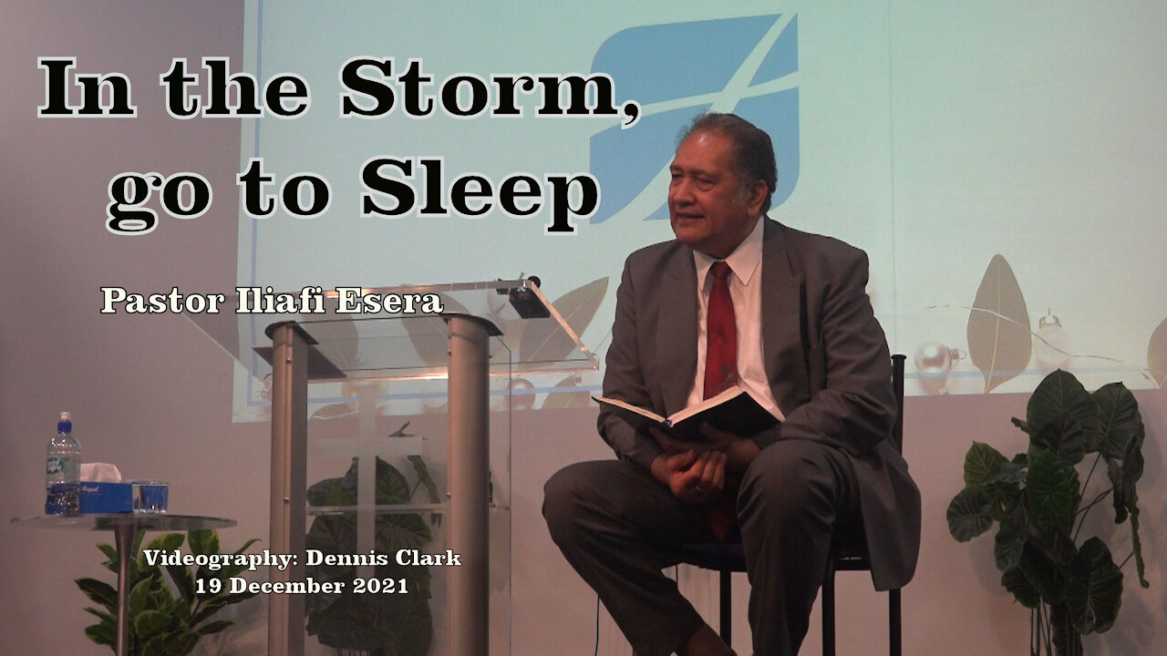 In the Storm, go to Sleep