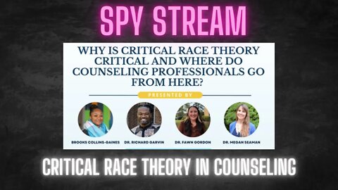 SPY STREAM: Why critical race theory critical in COUNSELING professions