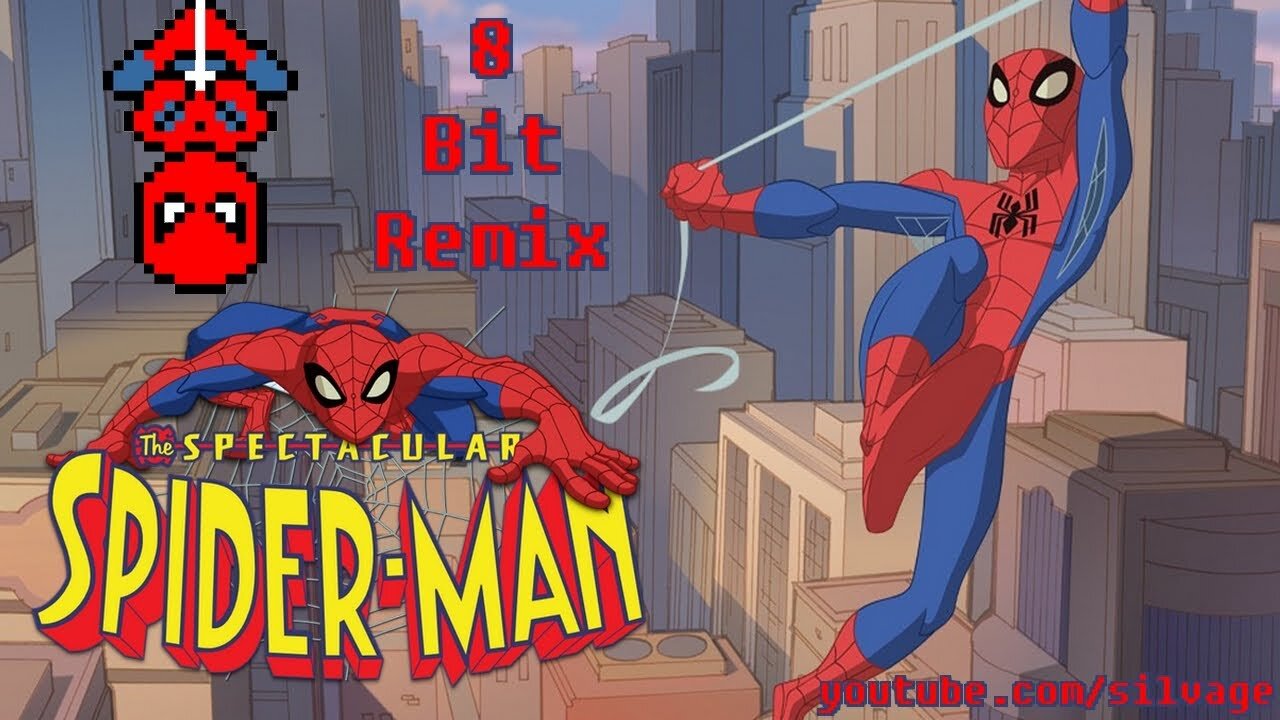 The Spectacular Spider-Man Theme Song - 8 Bit Remix