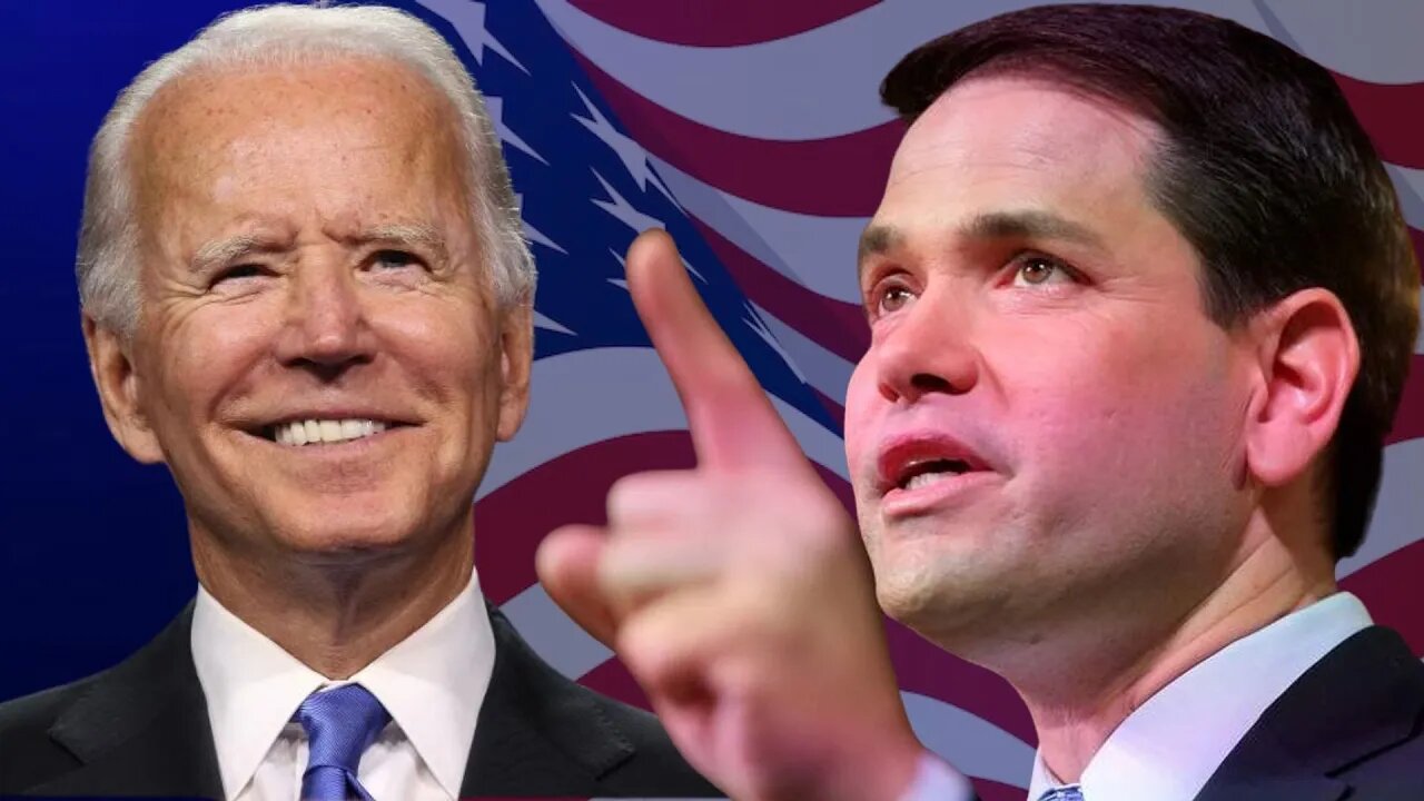 Biden SMIRKS at Trump Prosecution and Rubio WARNS America